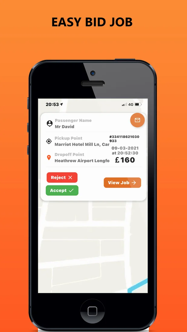 Bid on a job